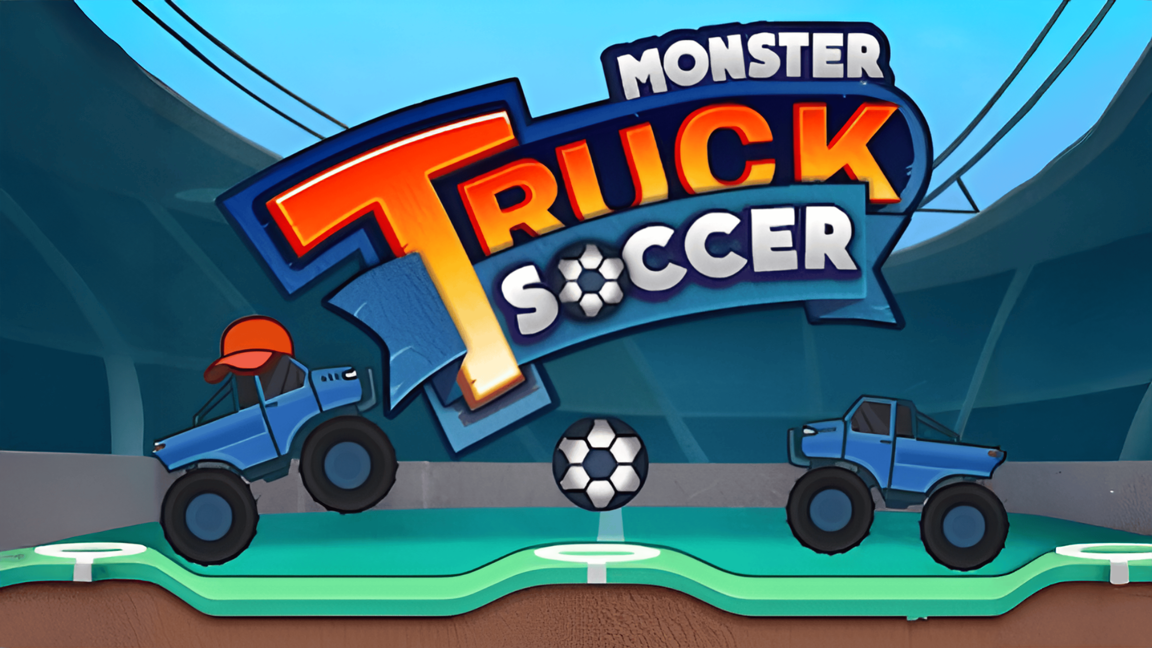 Monster Truck Soccer Logo