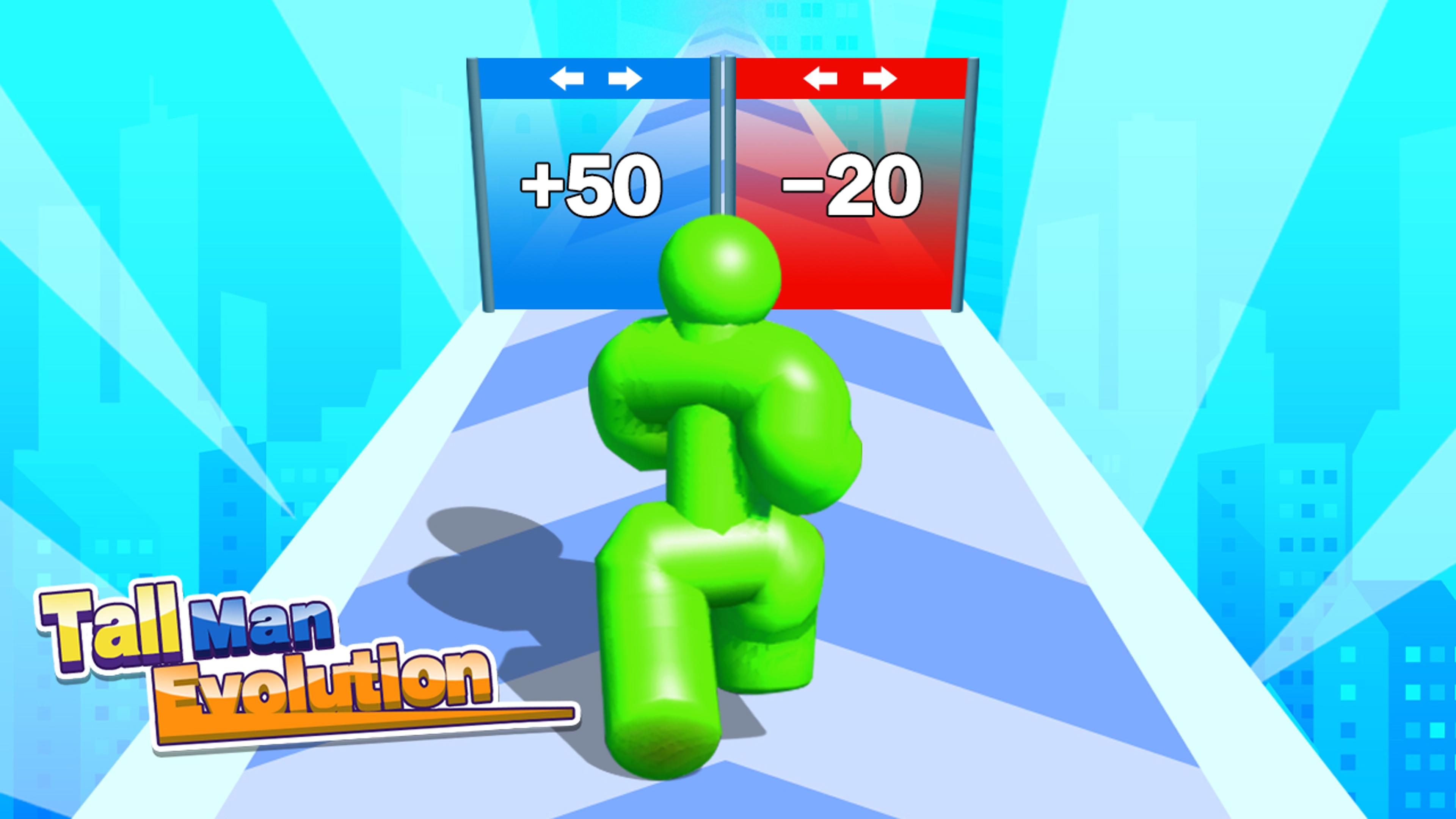 Tall Man Evolution Logo