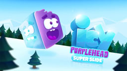 Icy Purple Head 3. Super Slide Logo