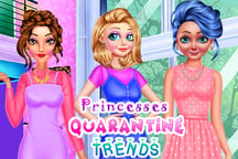 Princesses quarantine Trends Logo