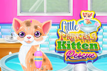 Little Princess Kitten Rescue Logo