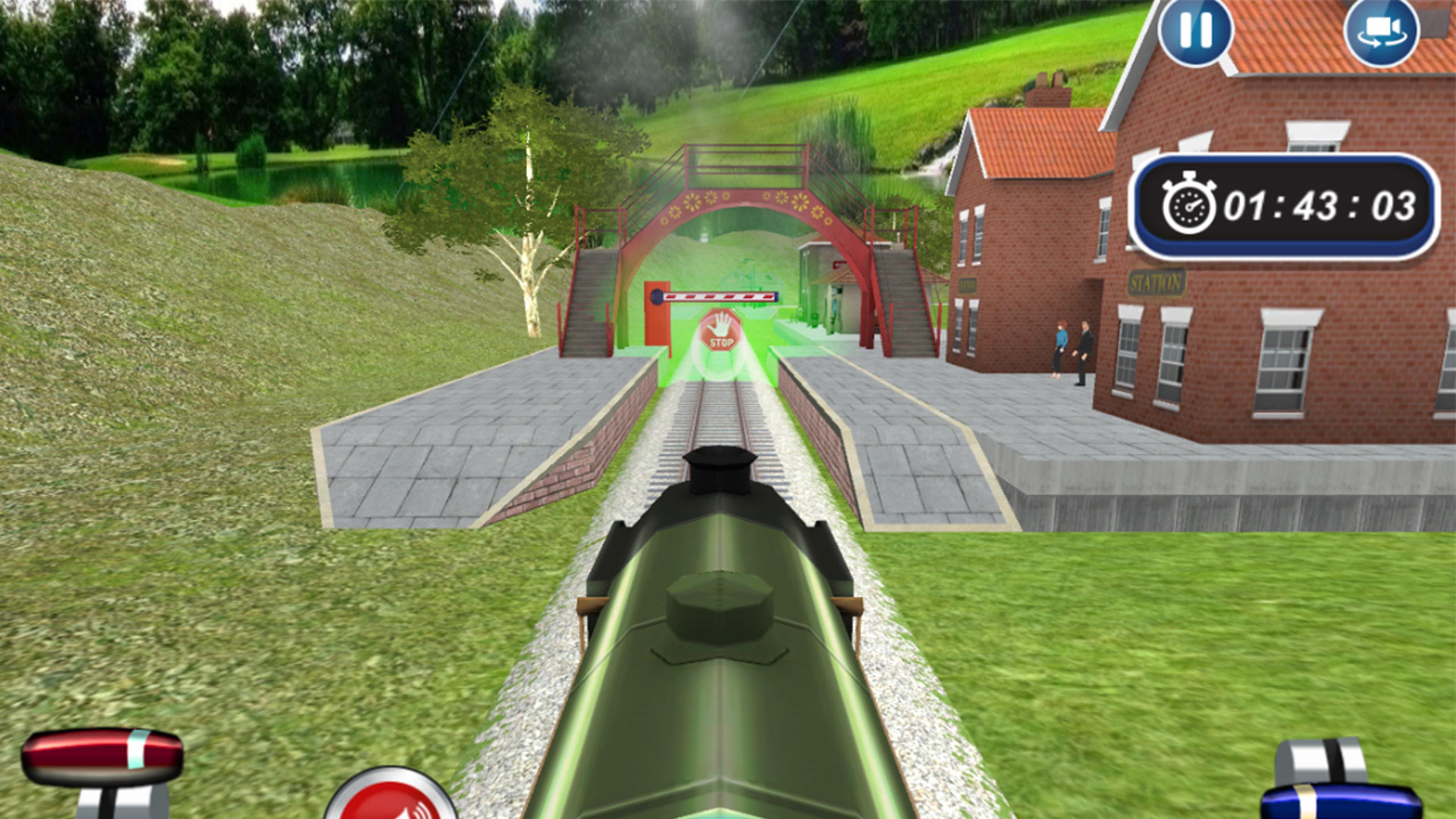 Metro Train Simulator Game Logo