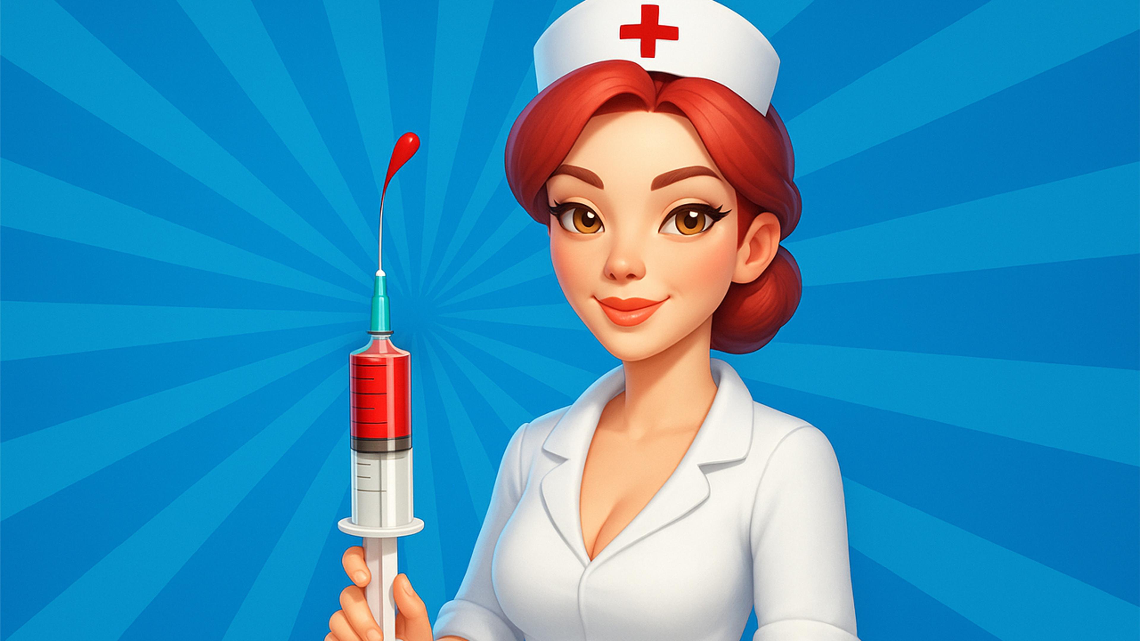 Hyper Nurse: Hospital Games Logo
