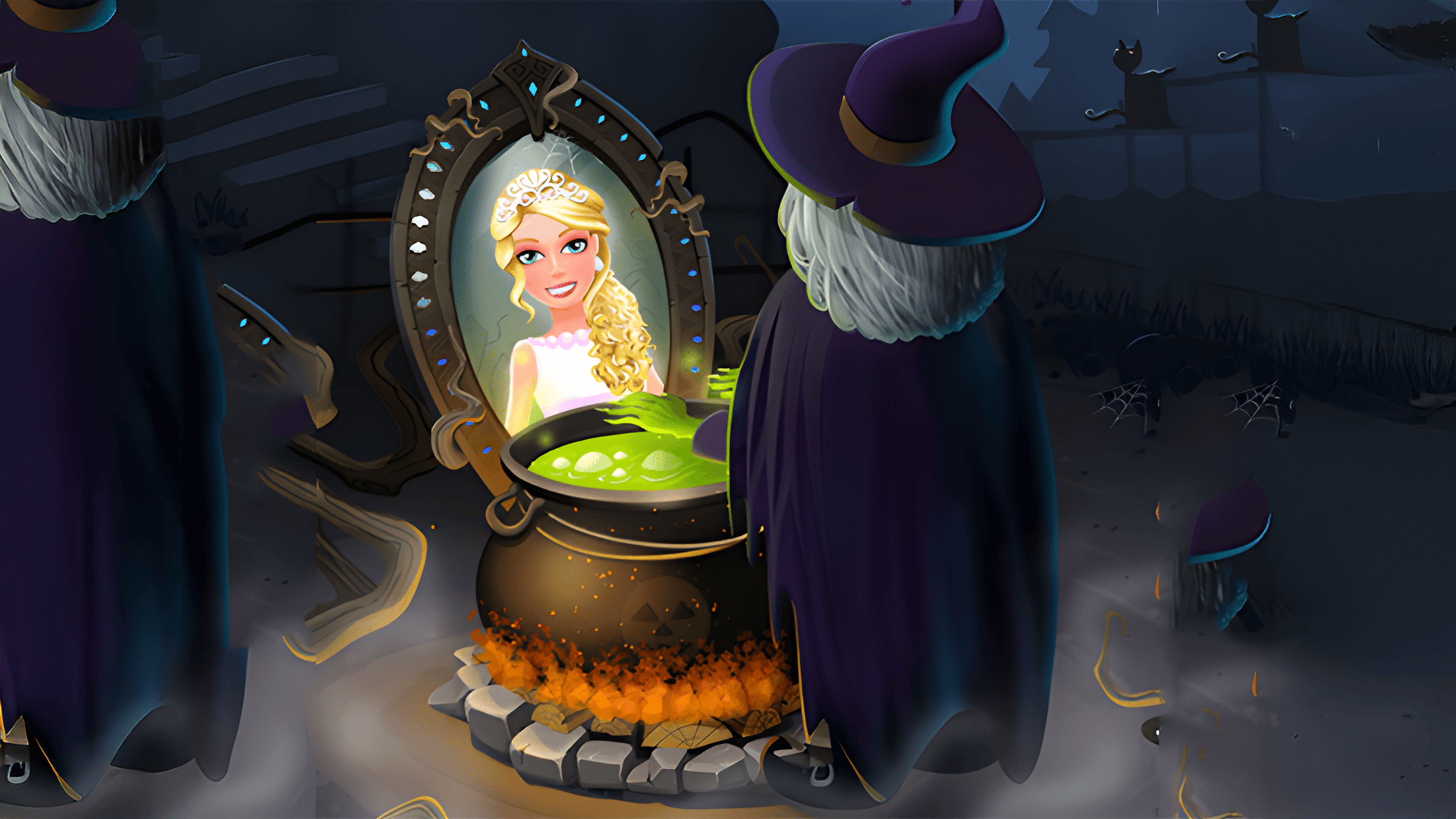 Witch to Princess: Beauty Potion Game Logo