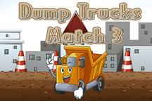 Dump Trucks Match 3 Logo