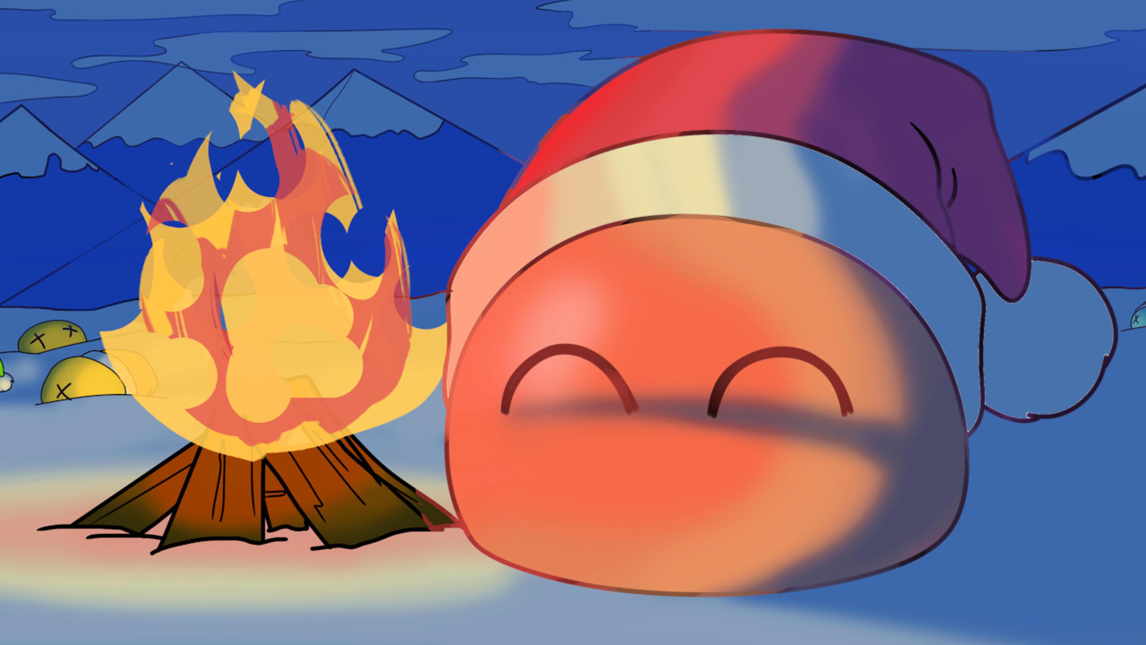 FireBlob Winter Logo