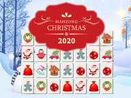 Christmas Mahjong Connection 2020 Logo