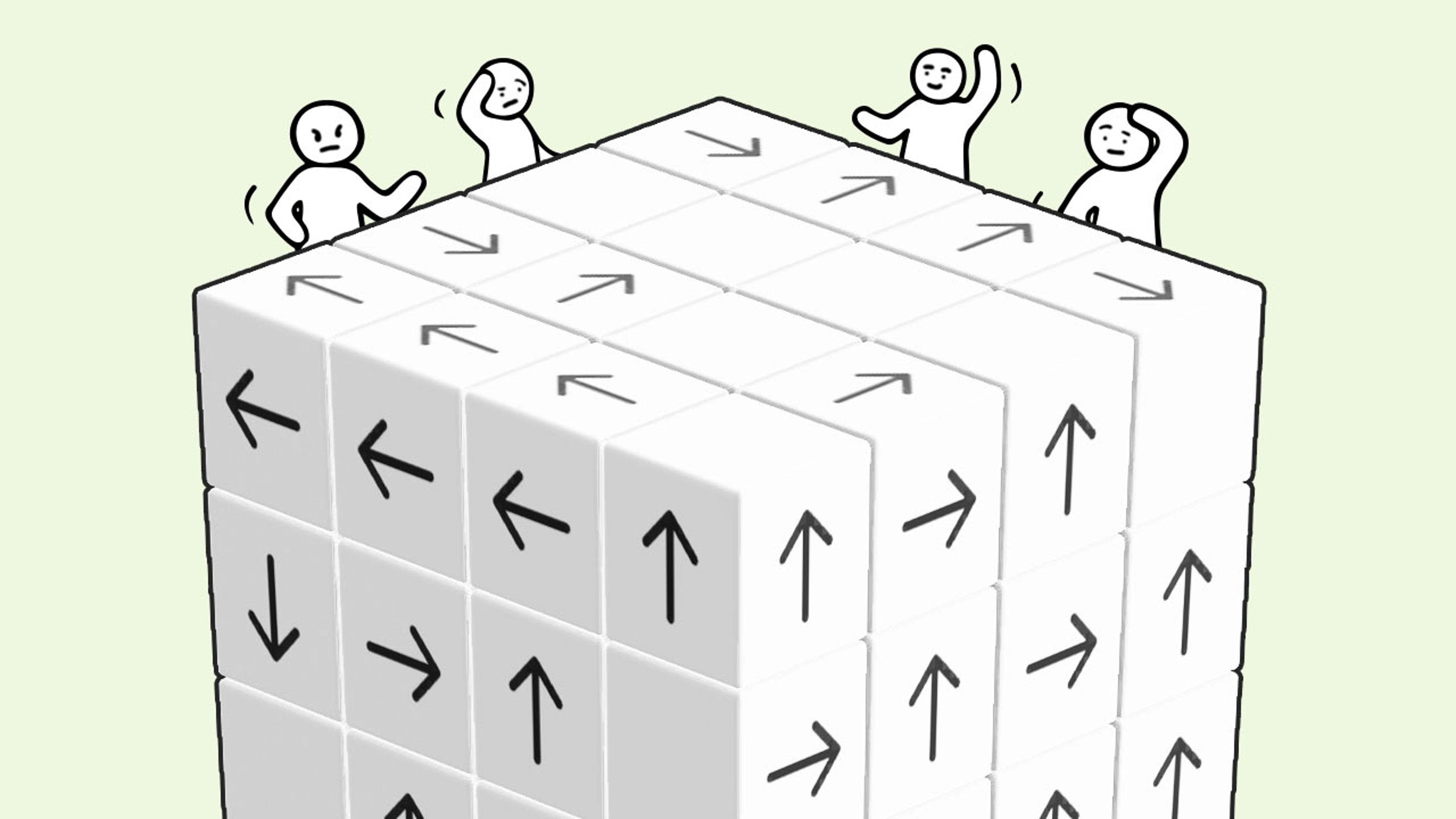 Unblock Cube 3D Logo