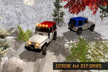 Hill Tracks Jeep Driving Game Logo