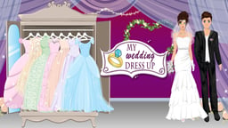 Wedding Dress Up Logo