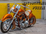 Motorcycles Puzzle Logo