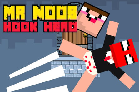 Mr Noob Hook Hero Logo