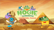 Hogie The Globehoppper Adventure Puzzle Logo