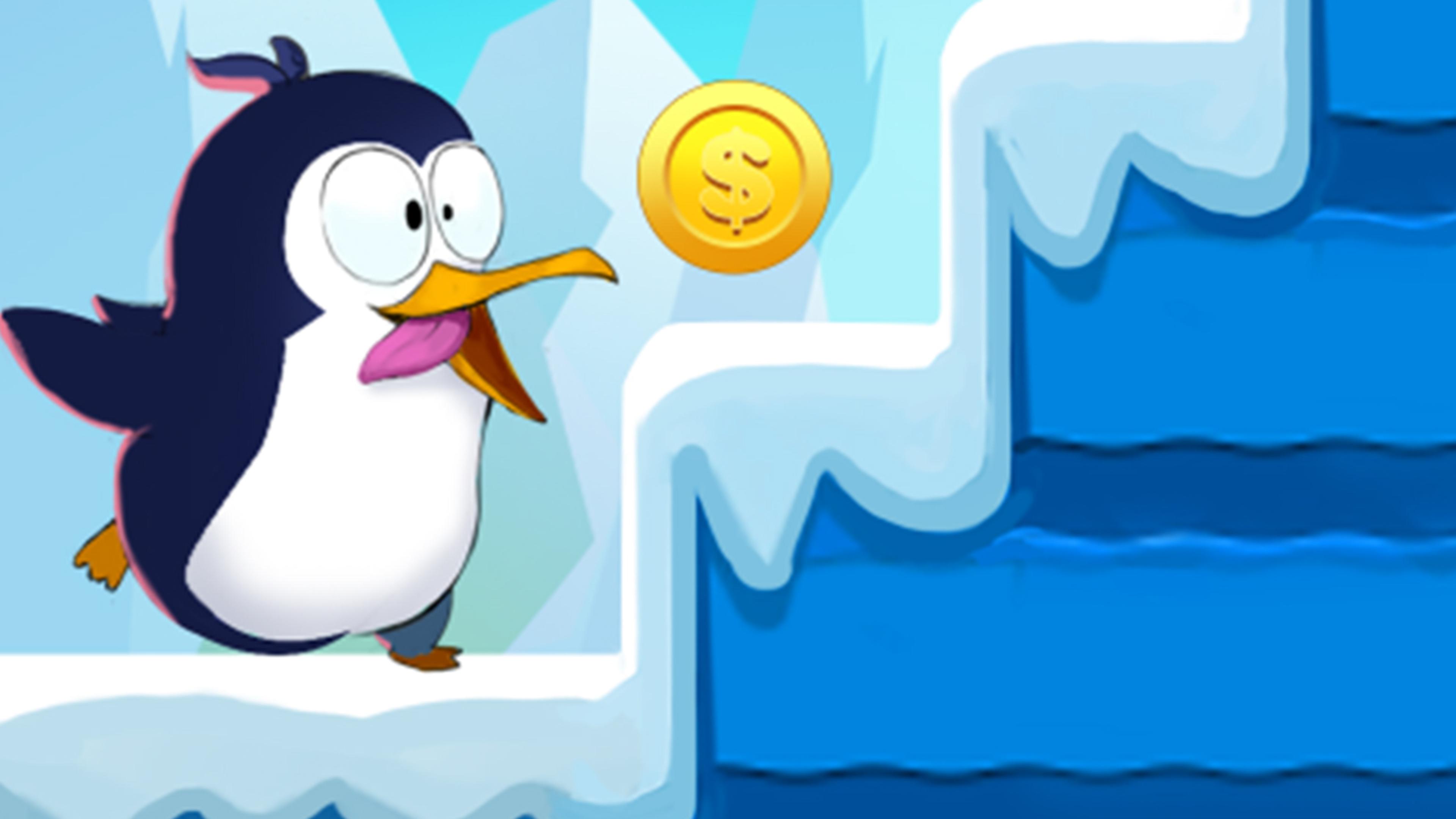 Peguin Adventure Logo