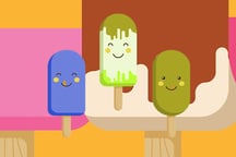 Yummy Popsicle Memory Logo