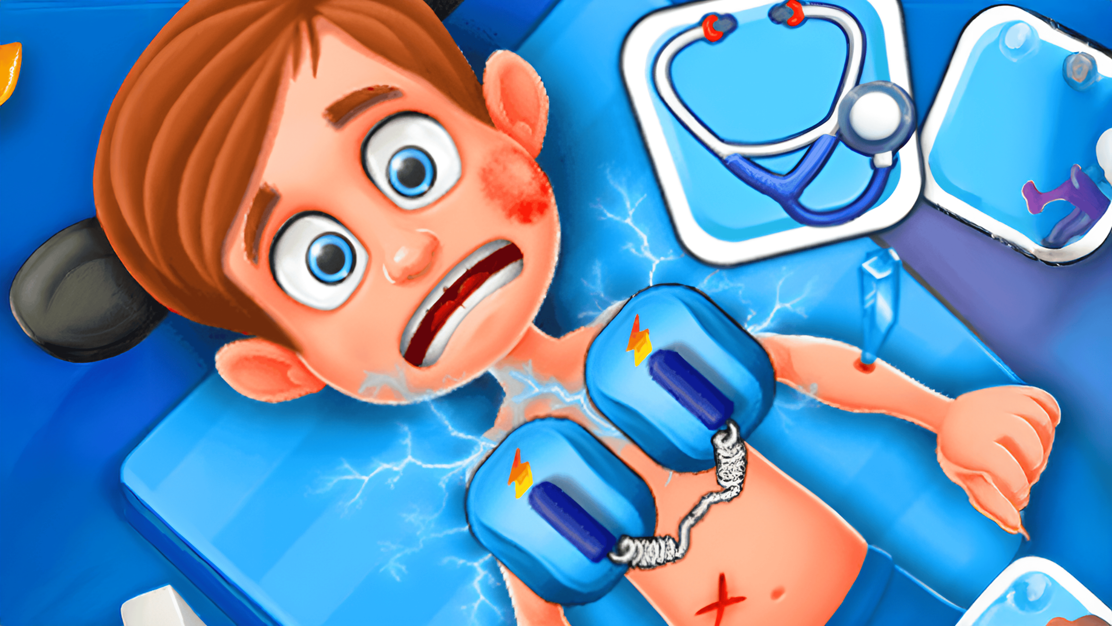 Hospital Doctor Emergency Room Logo