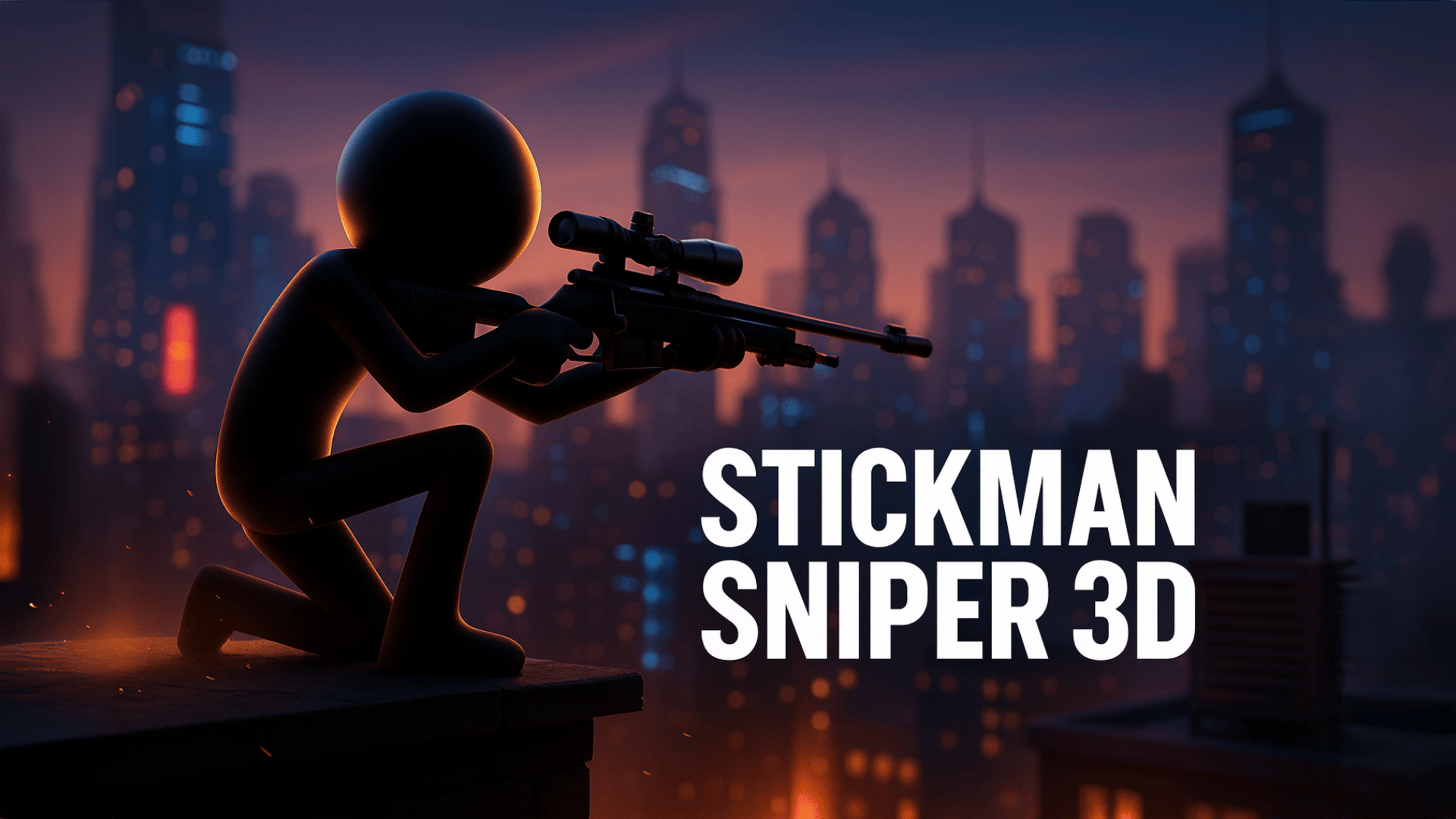 Stickman Sniper 3D Logo
