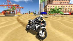 Motorbike Simulator Stunt Racing Logo