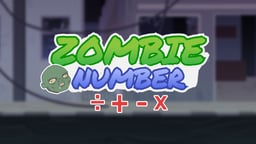 Zombie Number Logo