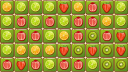 Fruits Blocks Collapse Logo