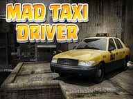Mad Taxi Driver Logo