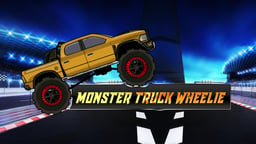 Monster Truck Wheelie Logo