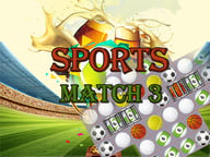 Sports Match 3 Deluxe Logo