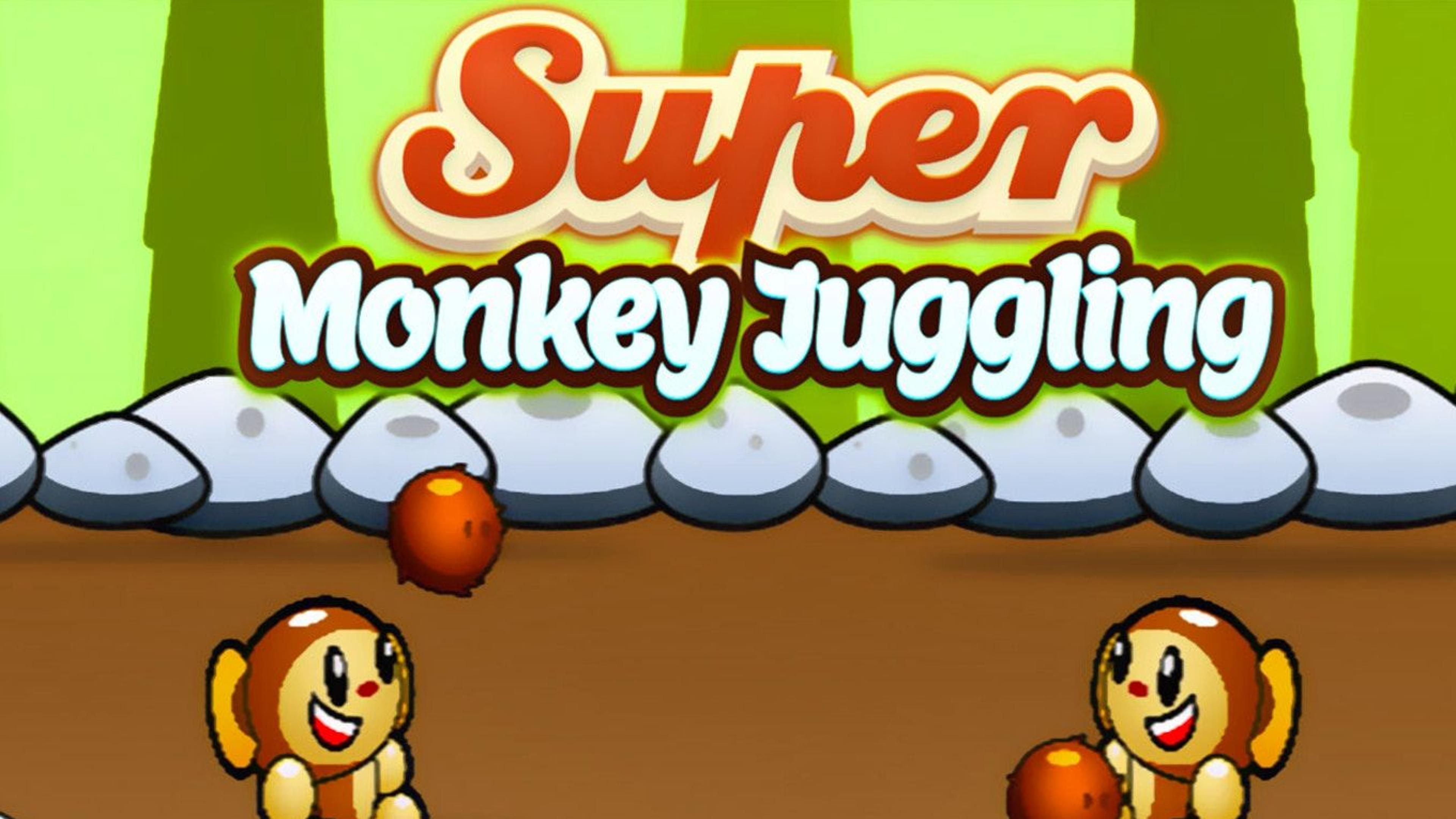 Super Monkey Juggling Logo