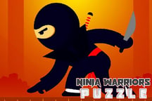 Ninja Warriors Puzzle Logo