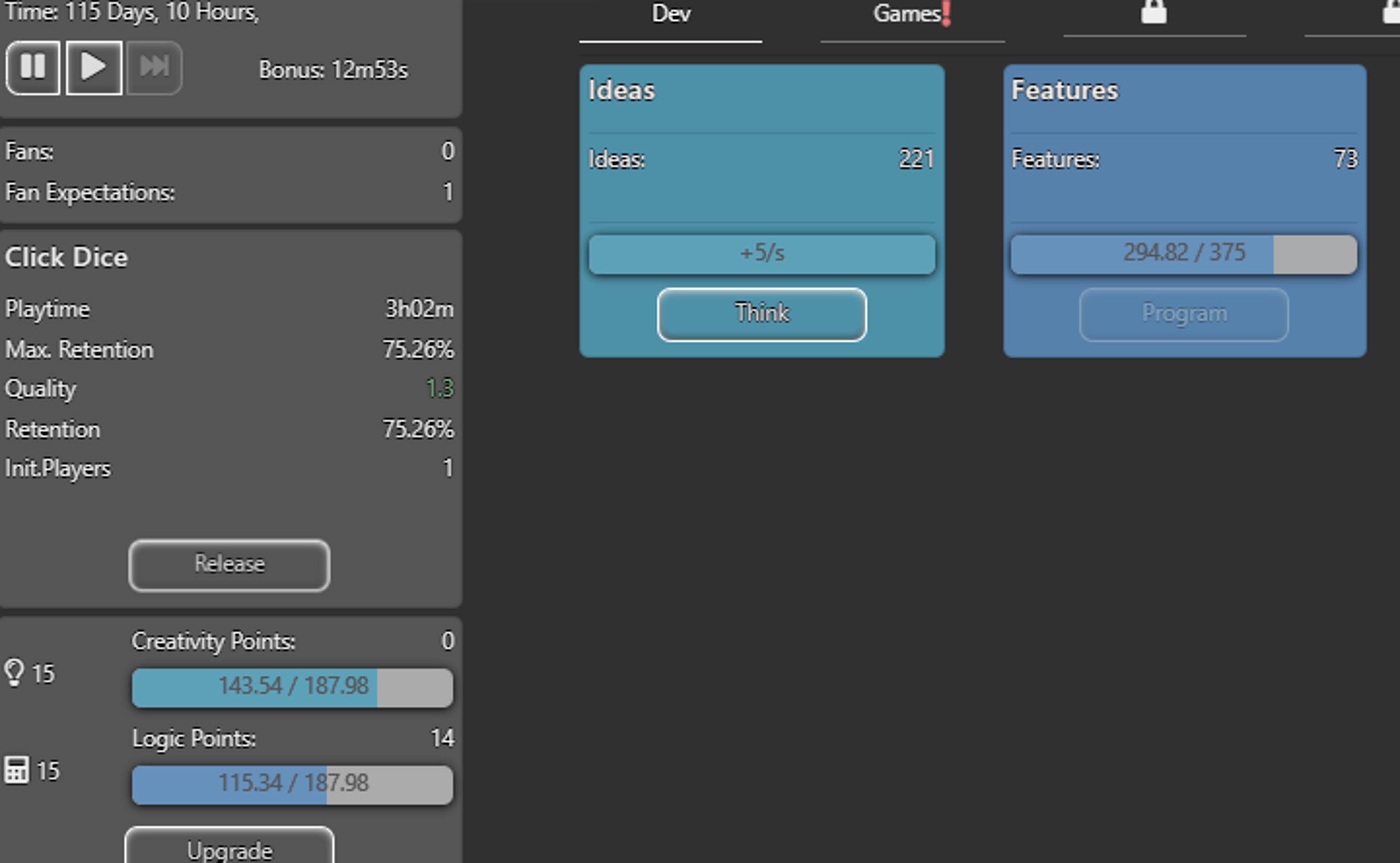 Idle Idle Gamedev Logo