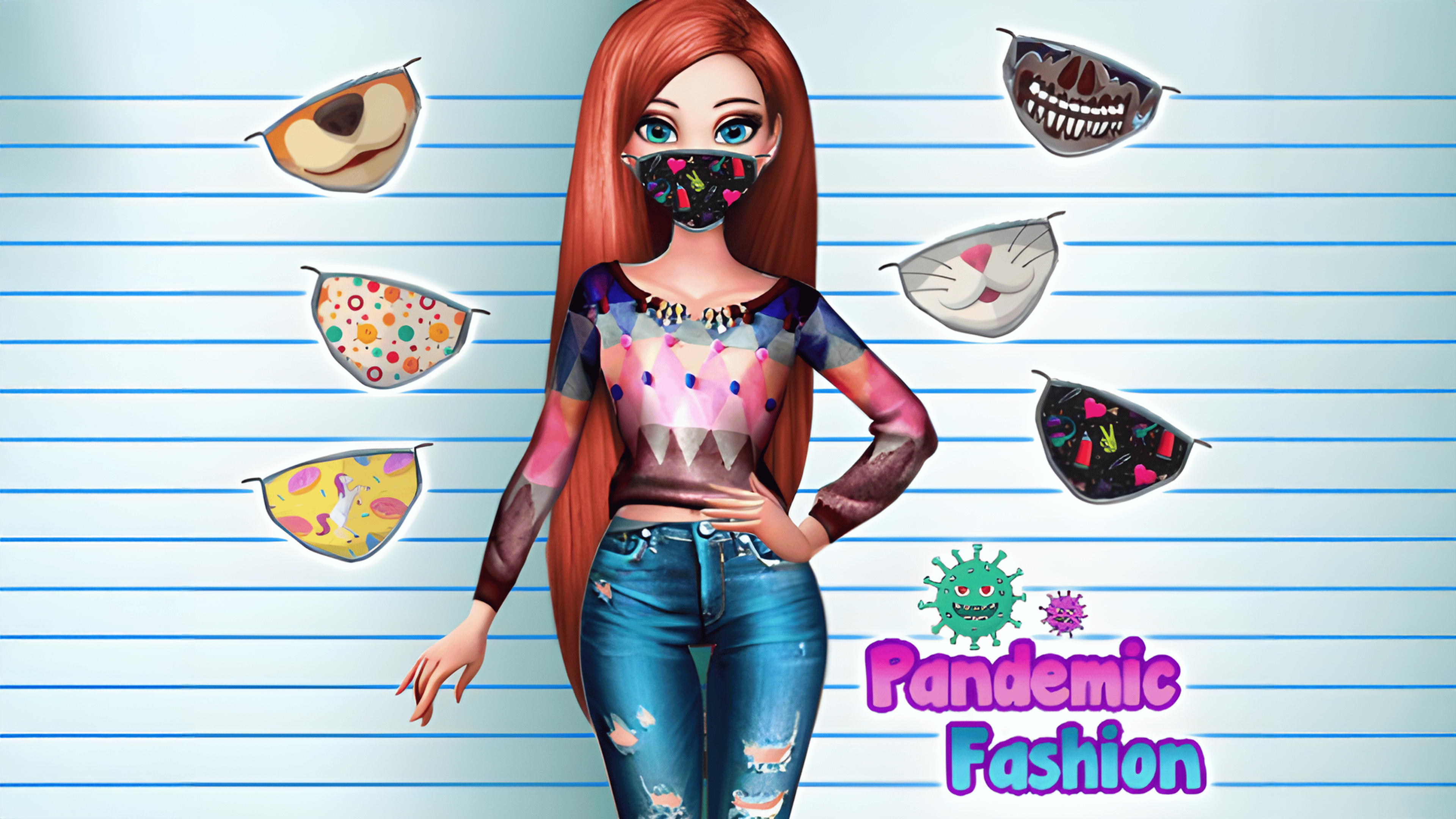 Pandemic Fashion Mask Logo
