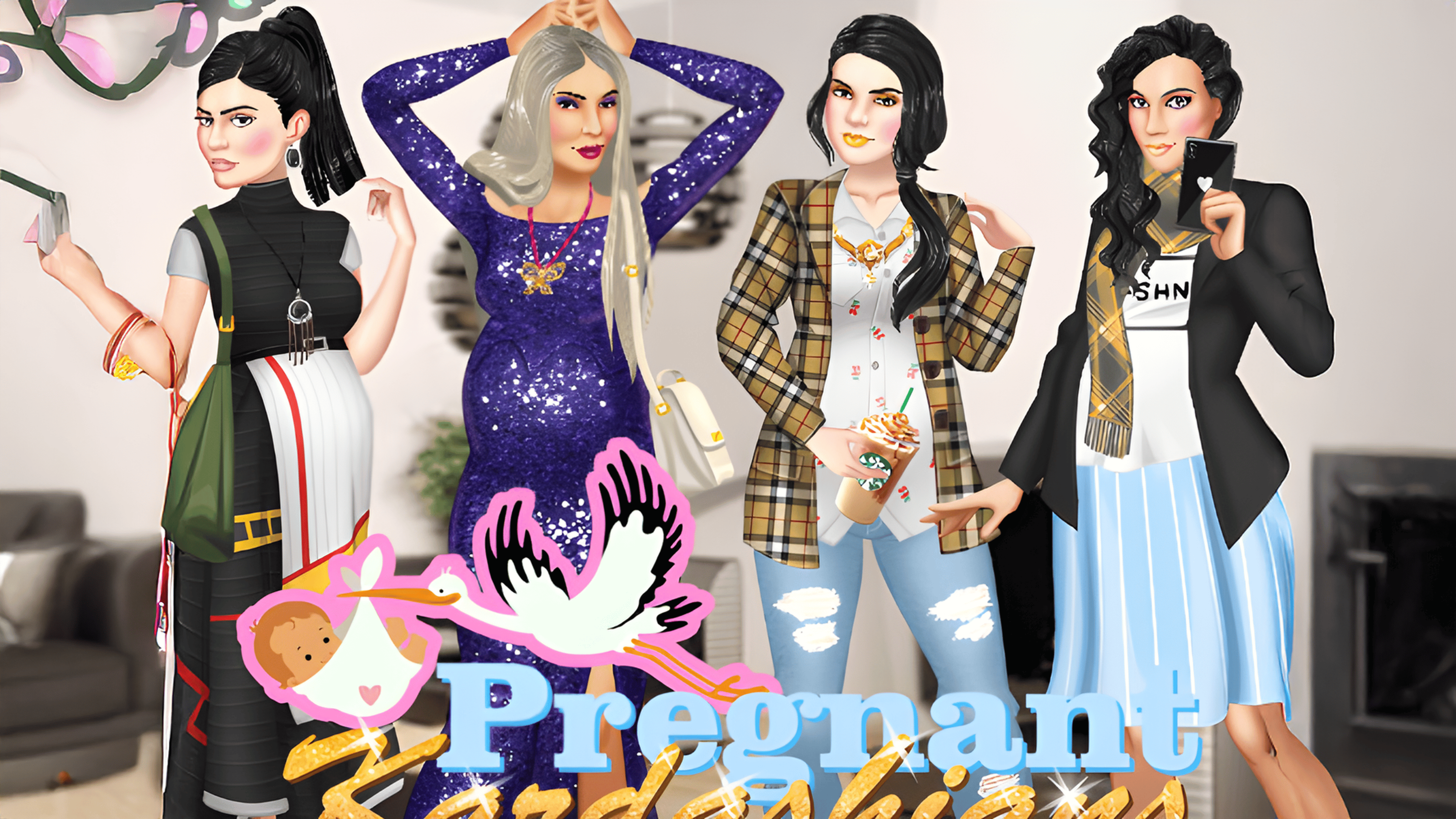 Pregnant Kardashians Logo