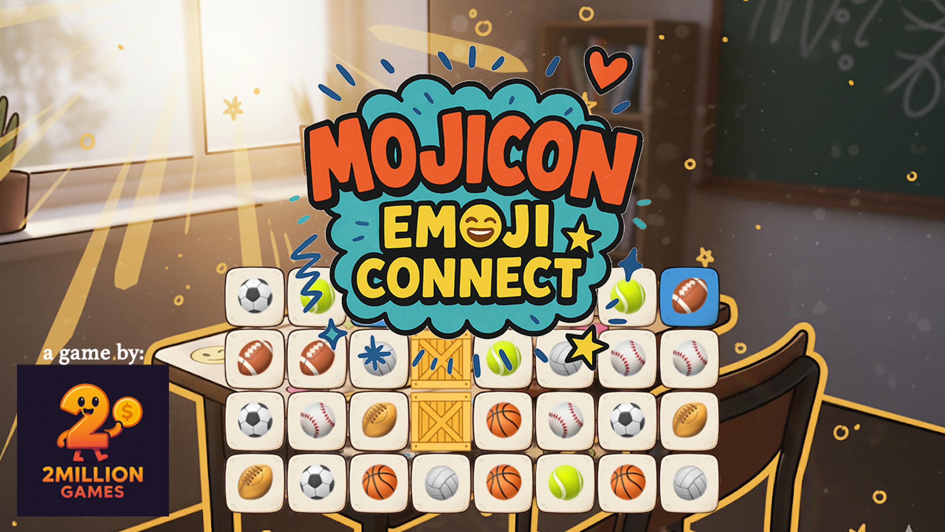 Mojicon Emoji Connect Logo