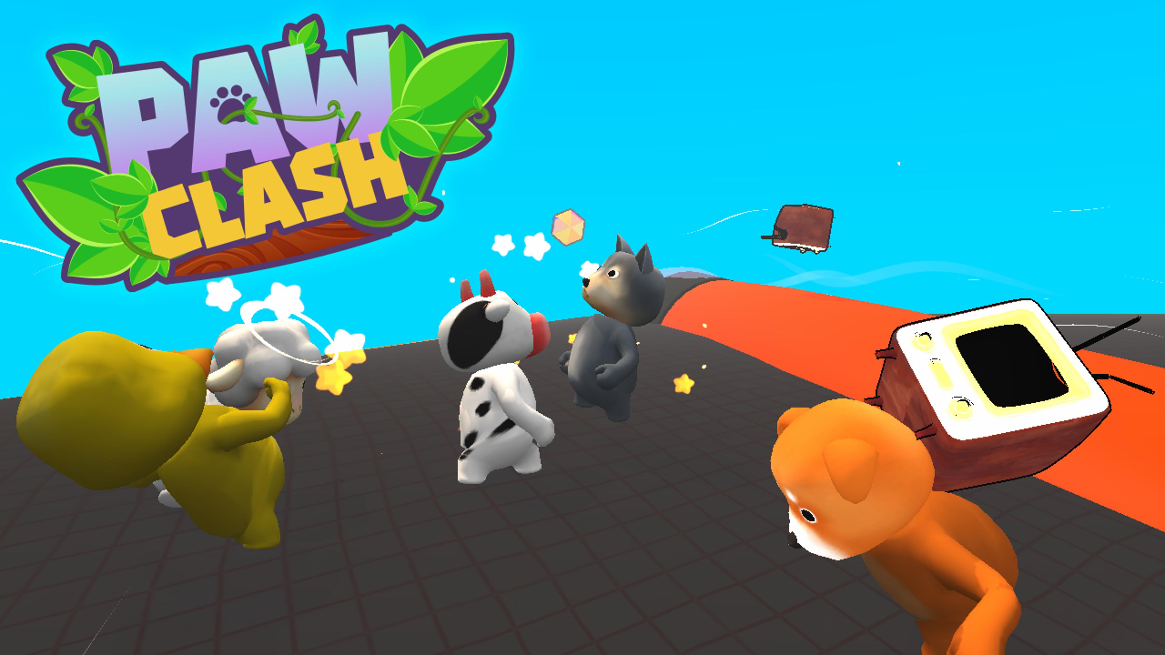 Paw Clash Logo