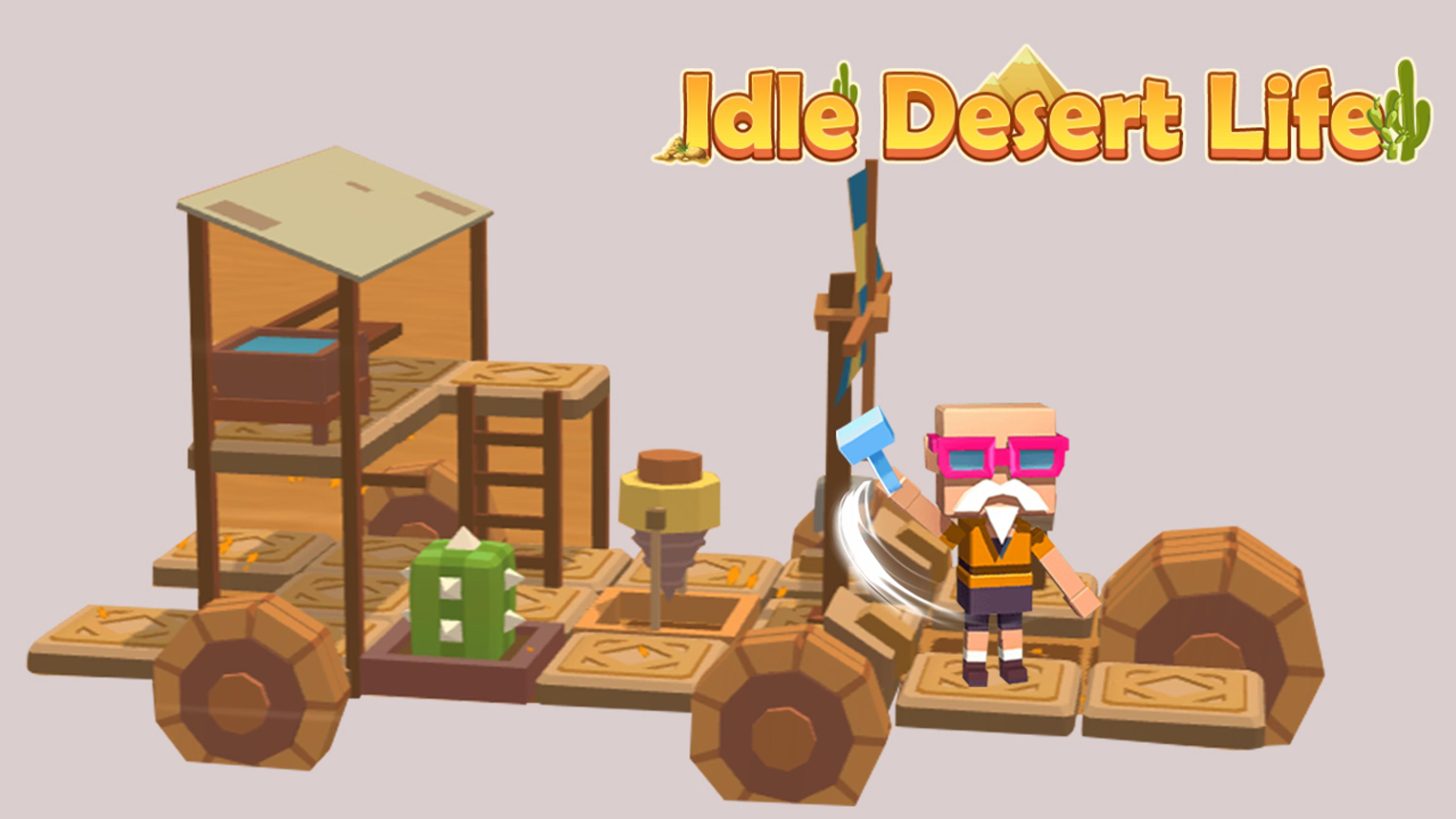 Idle Desert Life Logo