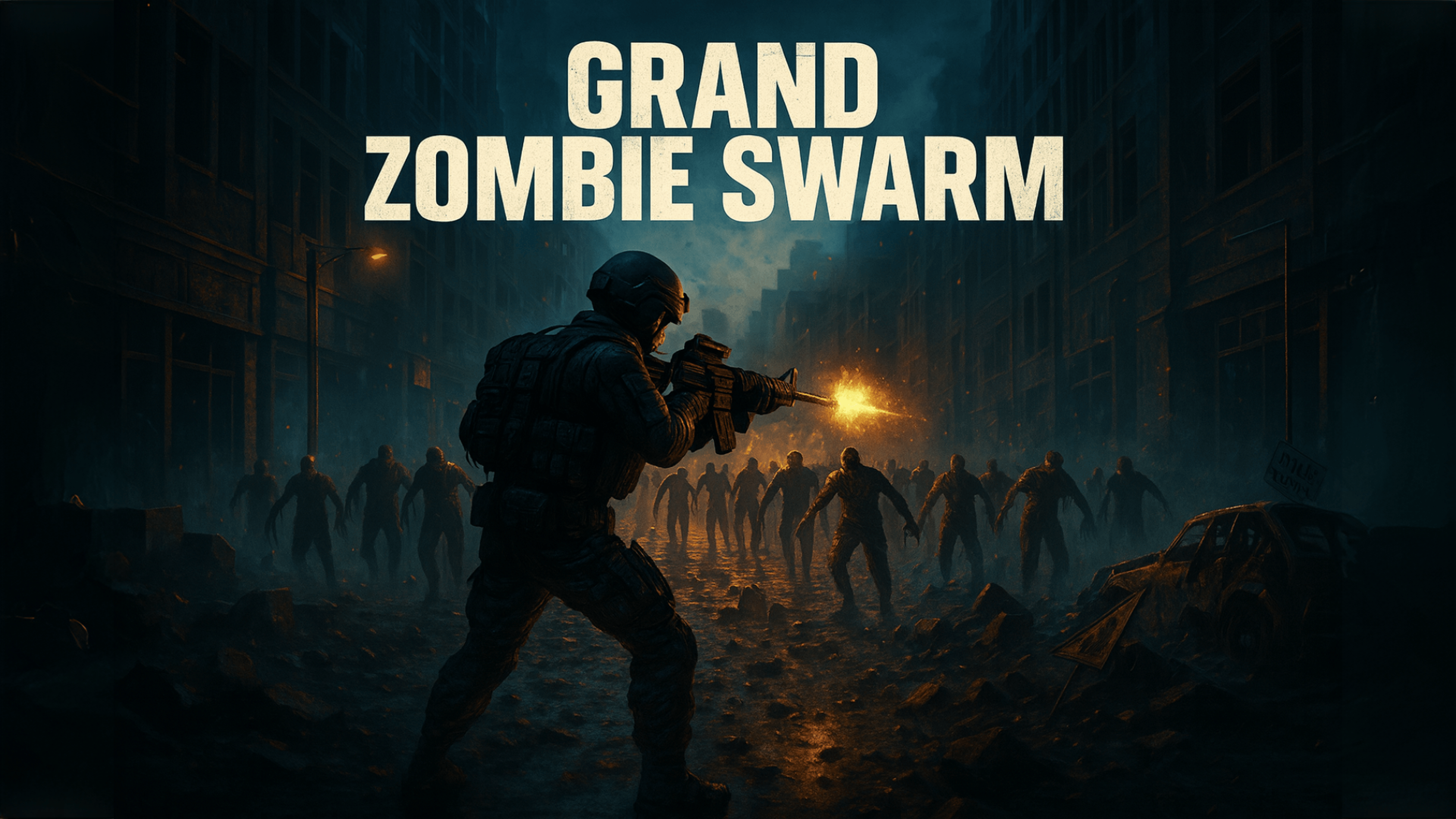 Grand Zombie Swarm Logo