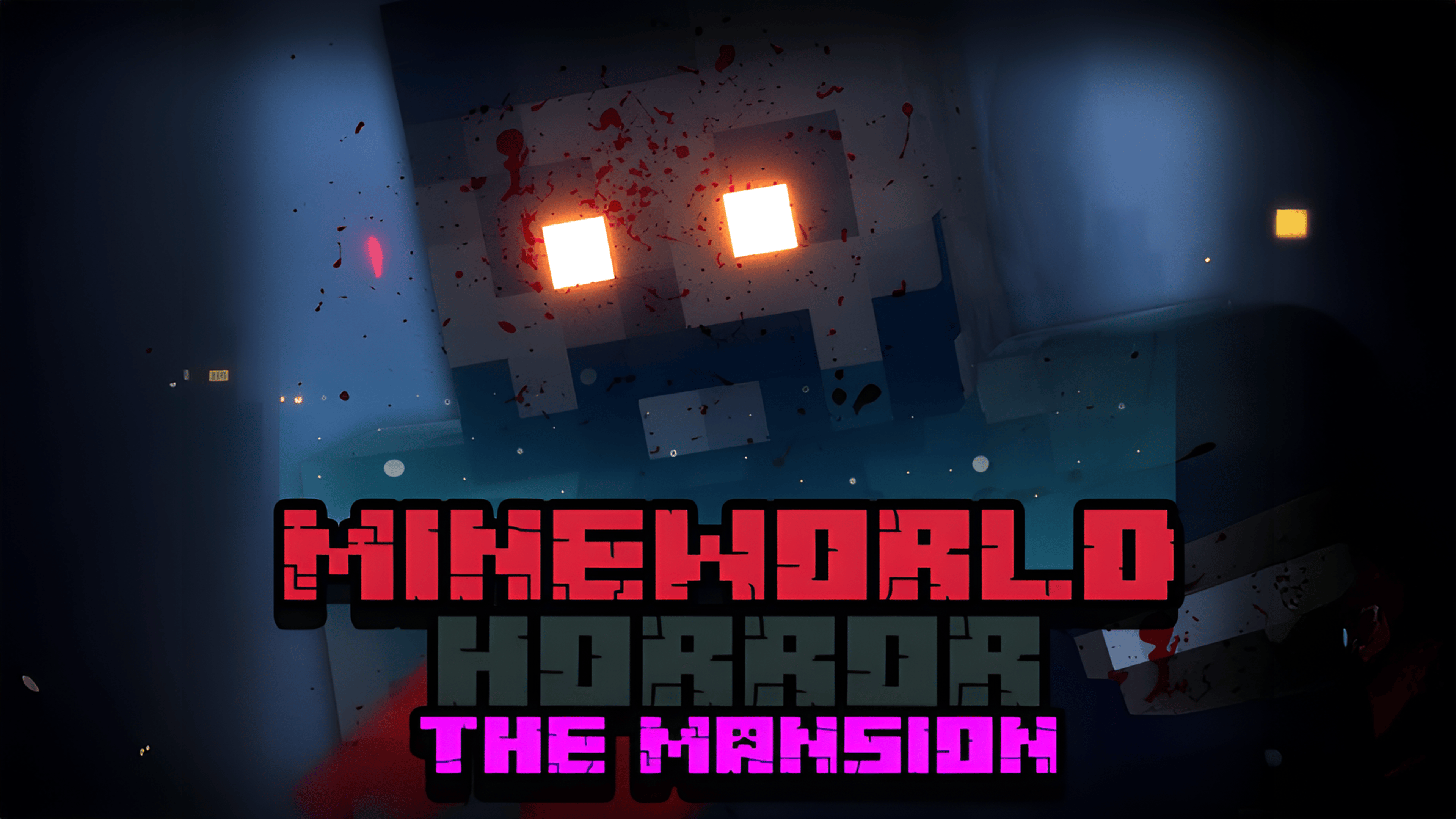 MineWorld Horror The Mansion Logo
