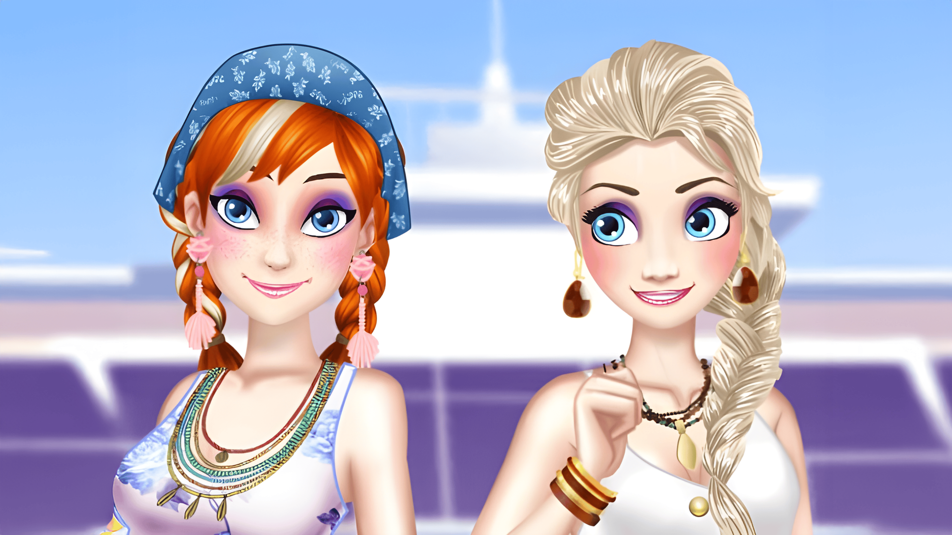 Ella and Anna Spring Break Logo