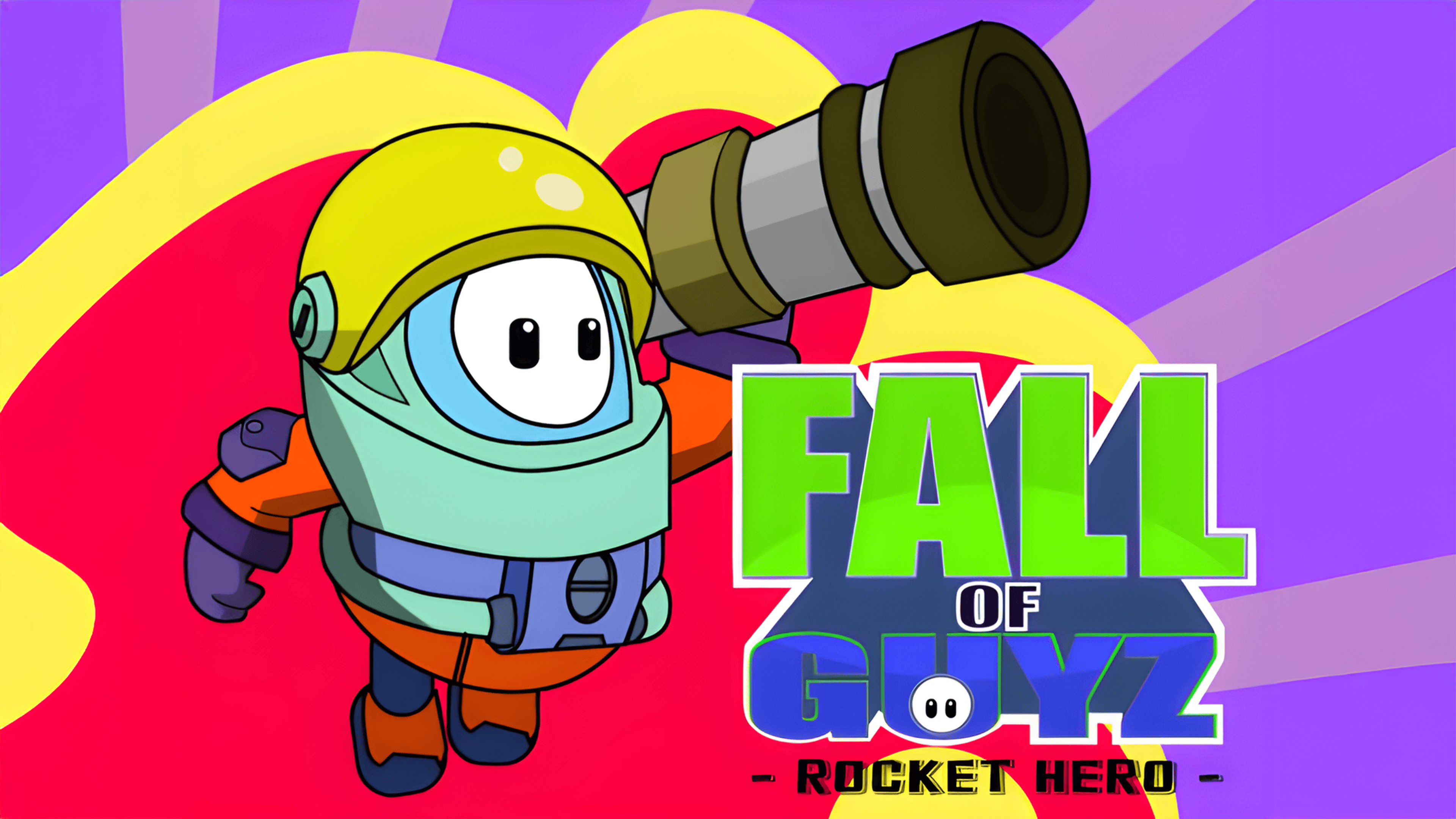 Fall of Guyz Rocket Hero Logo