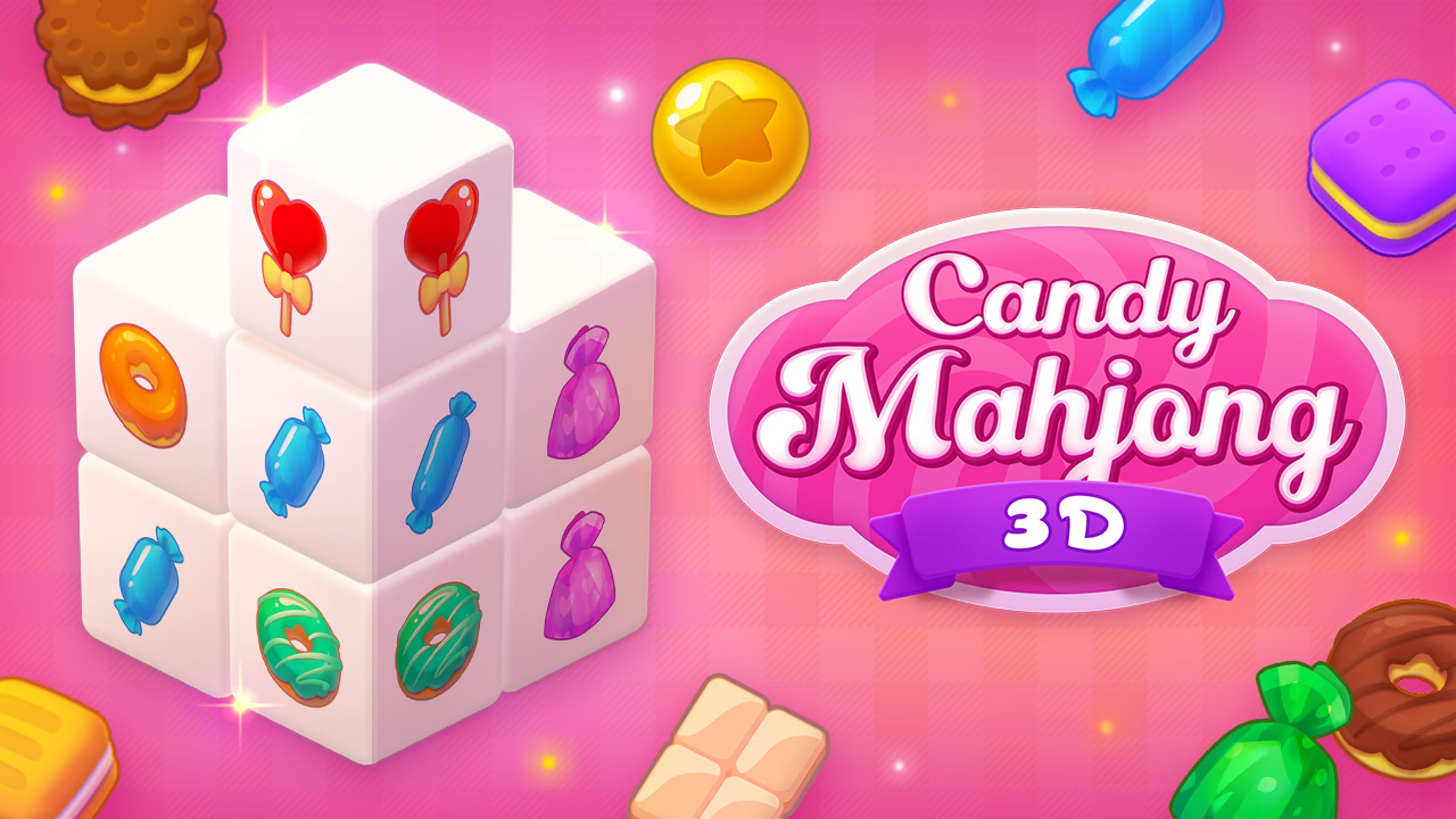 Mahjong 3D Candy Logo
