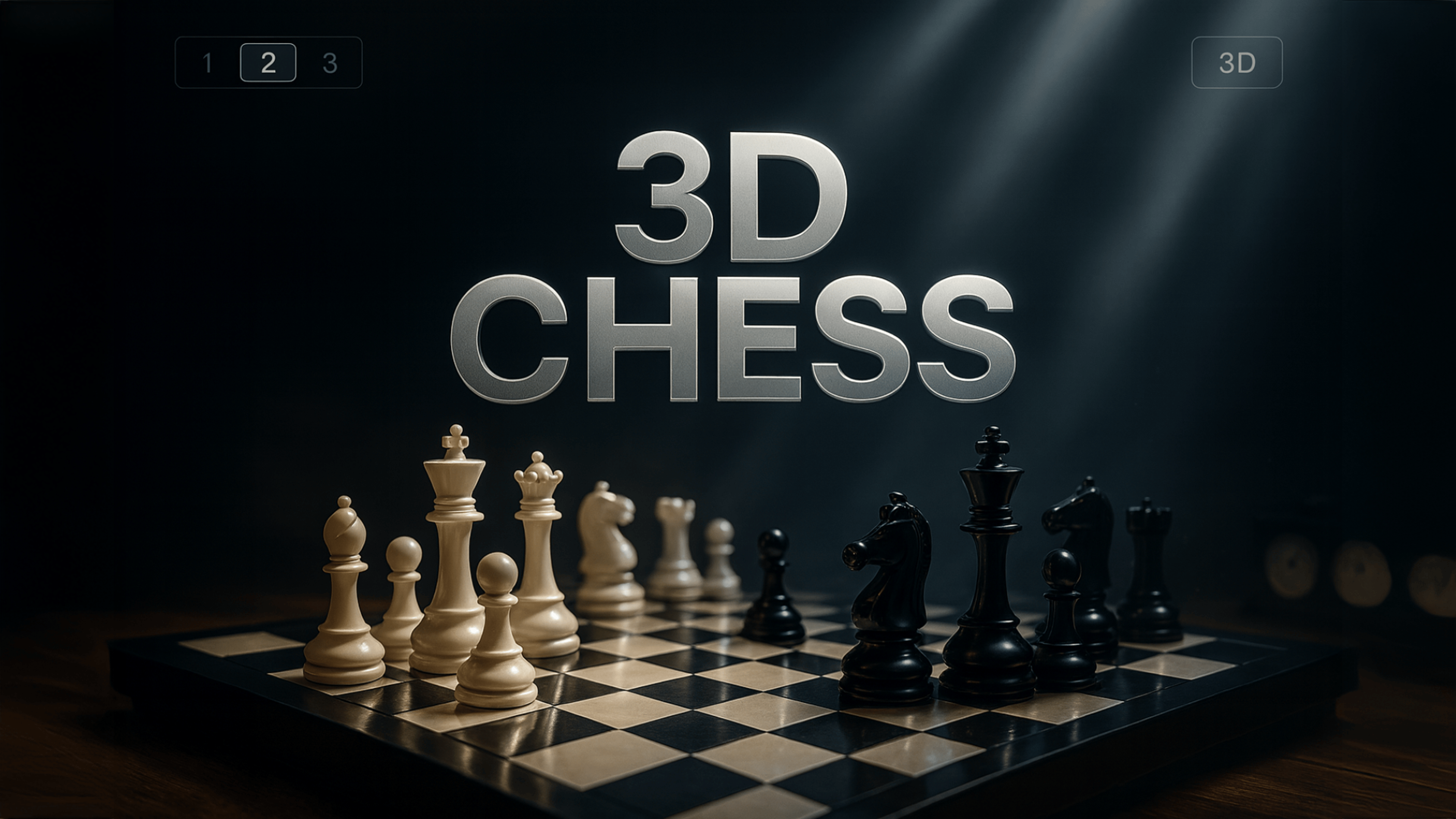 3D Chess Logo