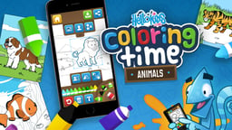 HelloKids Coloring Time Logo