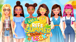 BFF Summer Shine Look Logo
