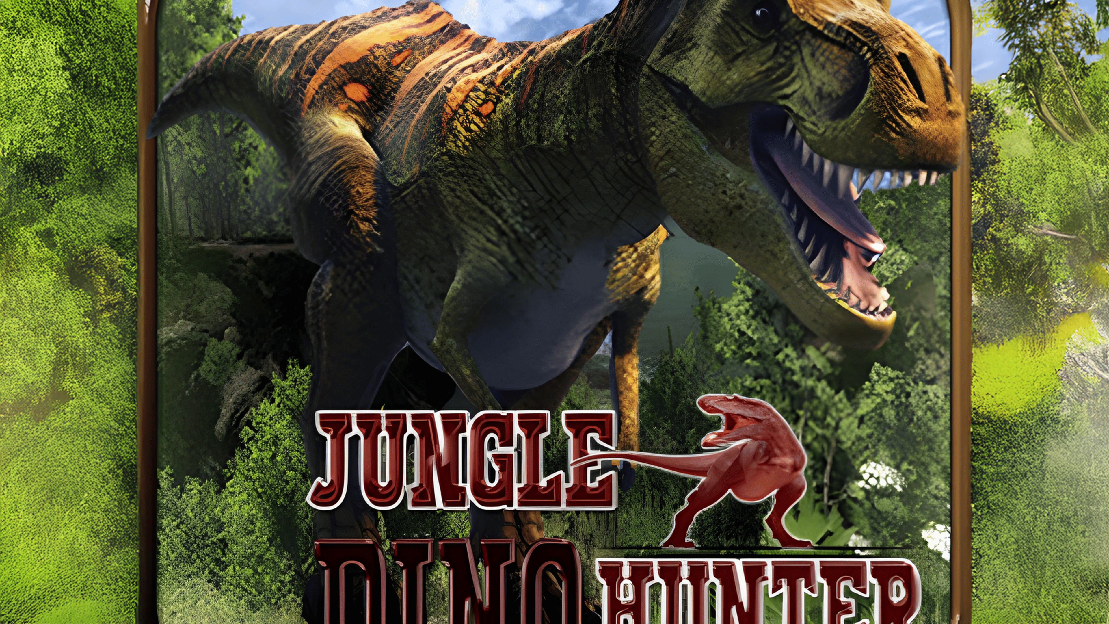 Jungle Dino Hunter Logo