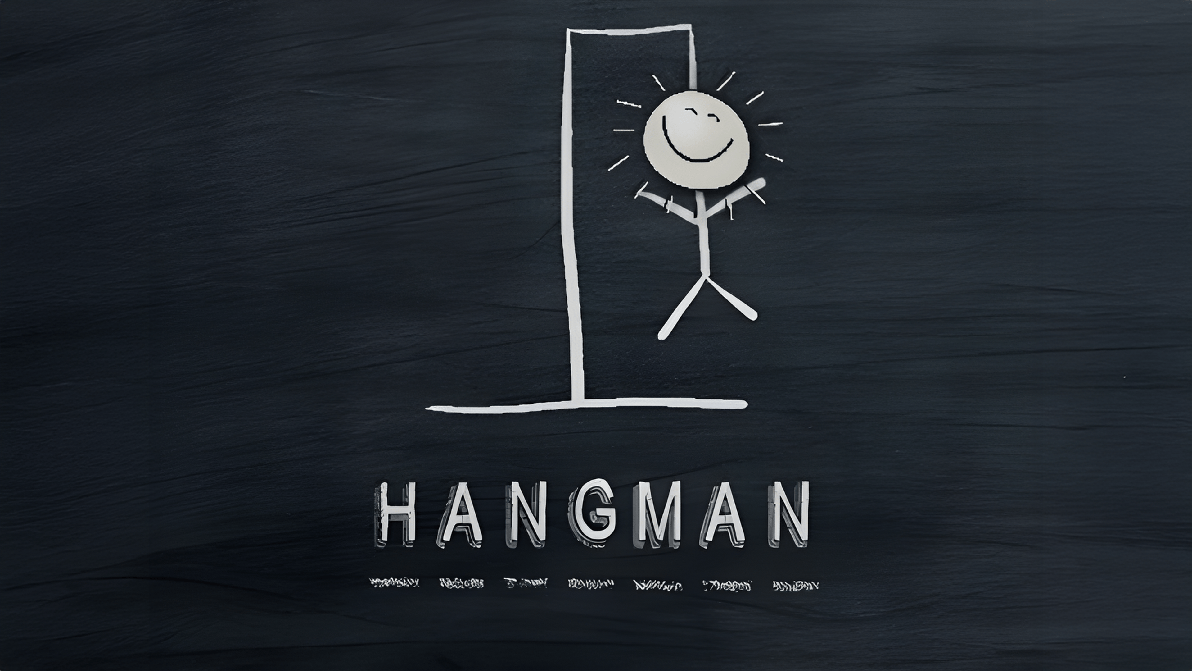 Guess the Name Hangman Logo