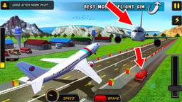 Airport Airplane Parking Game 3D Logo