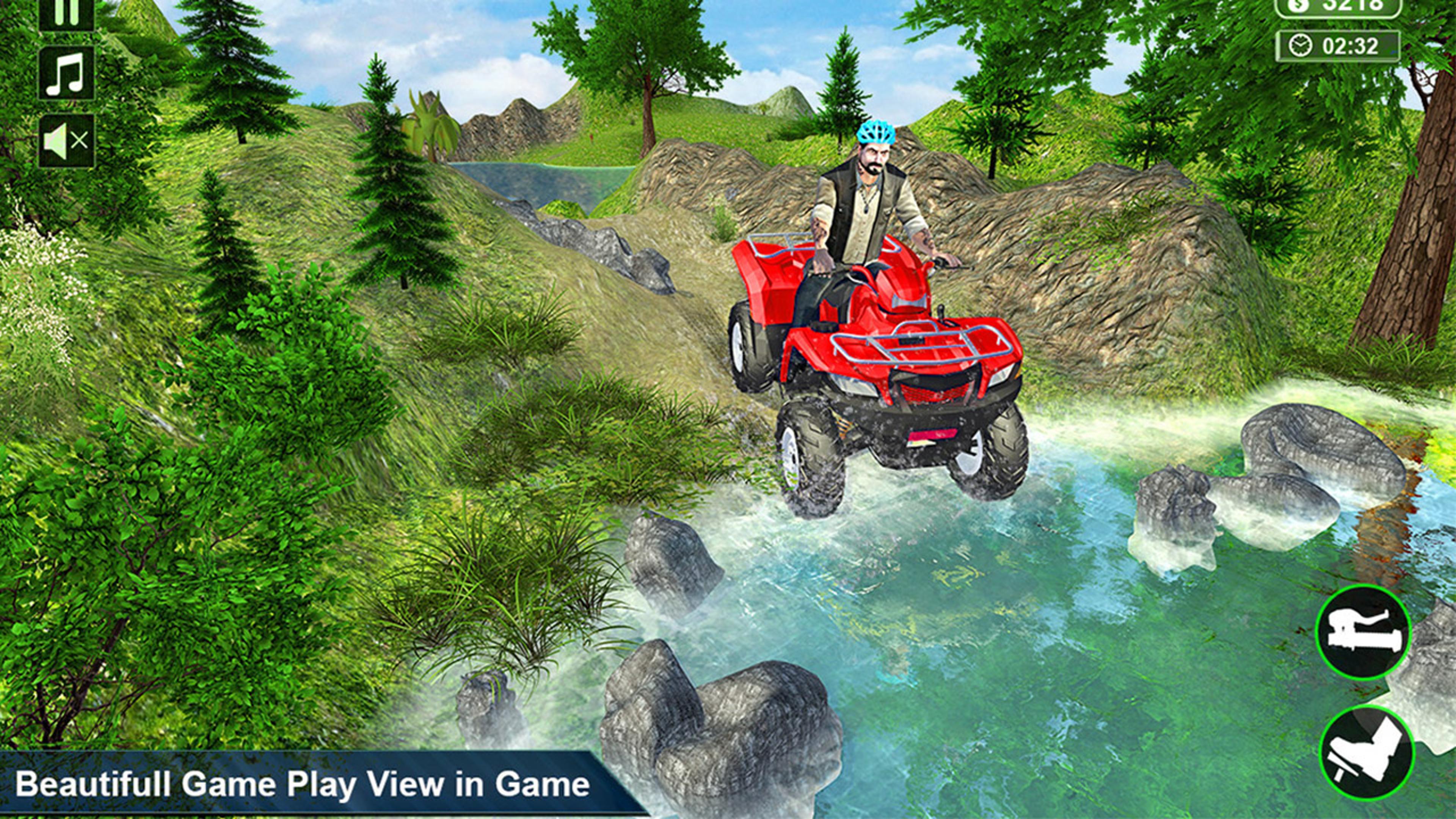 ATV Quad Bike Simulator 2020 Bike Racing Games Logo