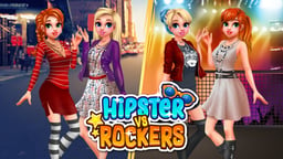 Hipsters vs Rockers Logo
