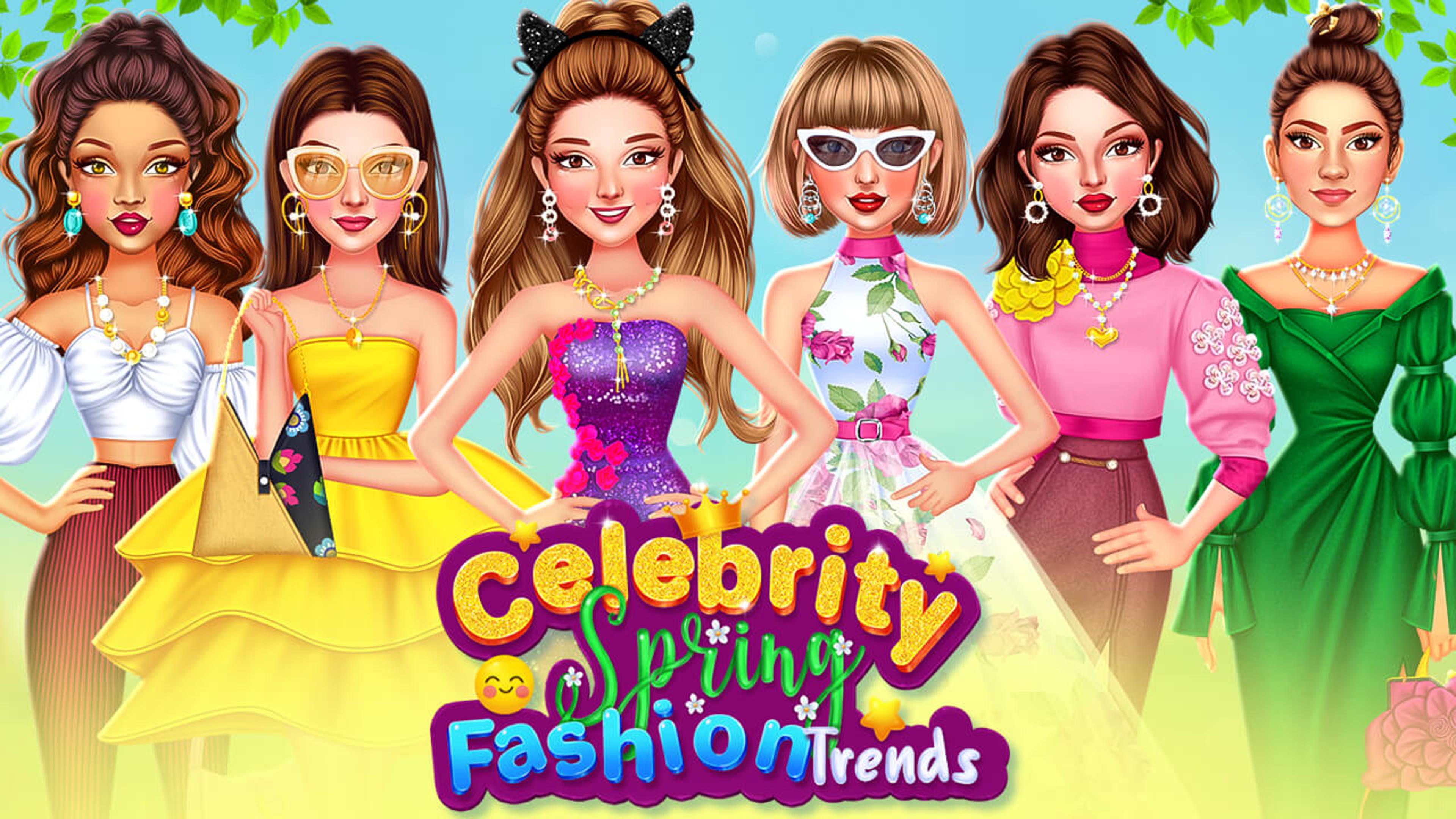 Celebrity Spring Fashion Trends Logo