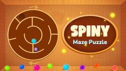 Spiny maze puzzle Logo